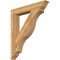 Ekena Millwork Funston Traditional Rough Sawn Bracket, Western Red Cedar, 6"W x 42"D x 48"H BKT06X42X48FST01RWR - alternate 1